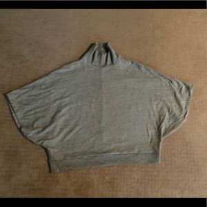 Lou & Grey oversized heather gray sweatshirt Med